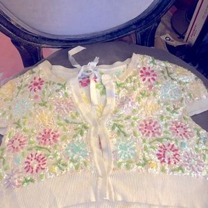 Women’s Sequined Bolero